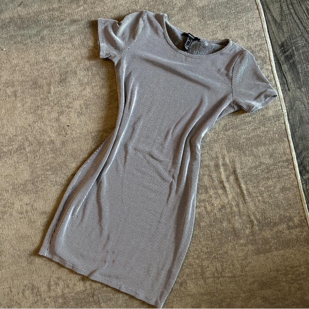 Elegant stripped Women's Dress